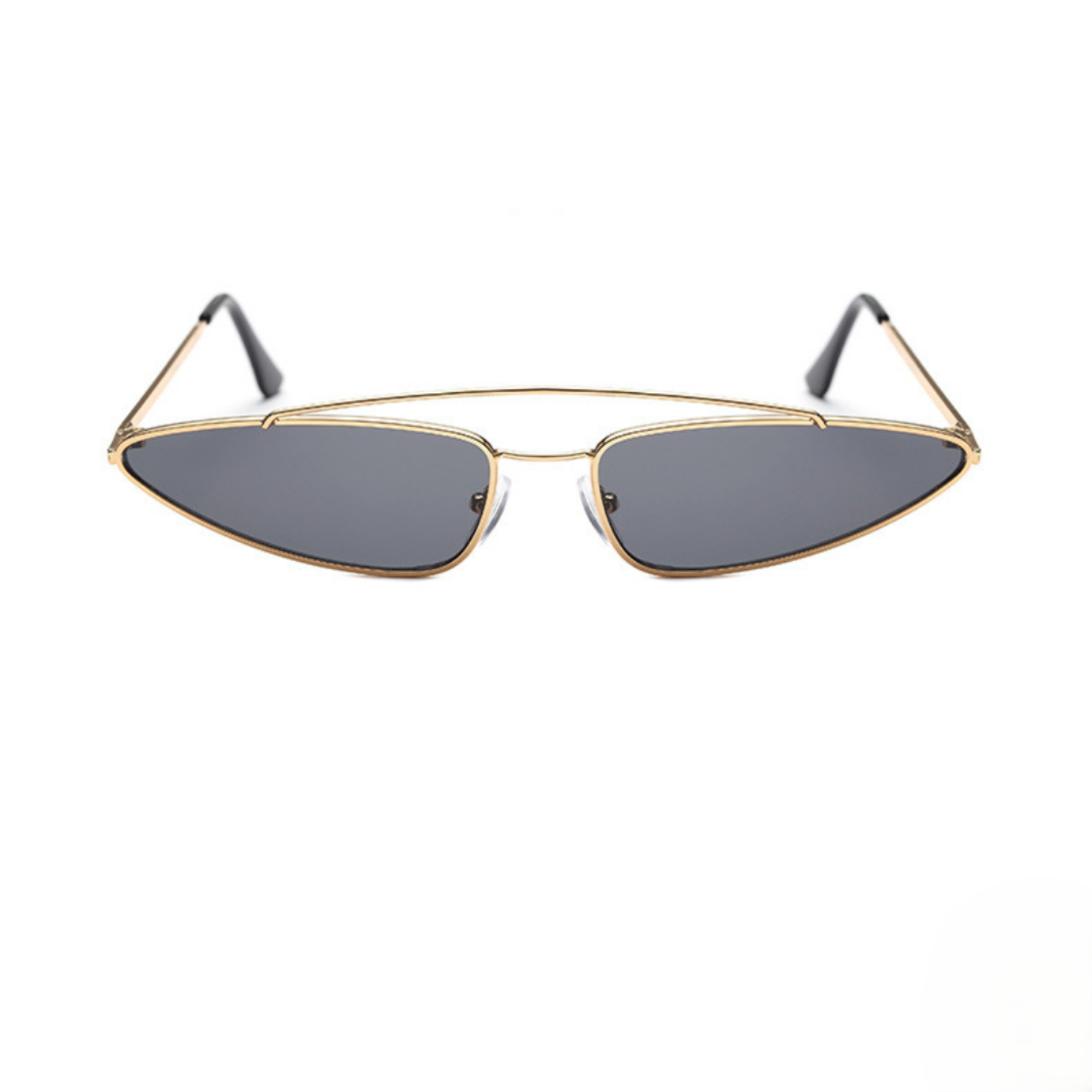 Gold Black Upside Down Sunglasses JLTG0273