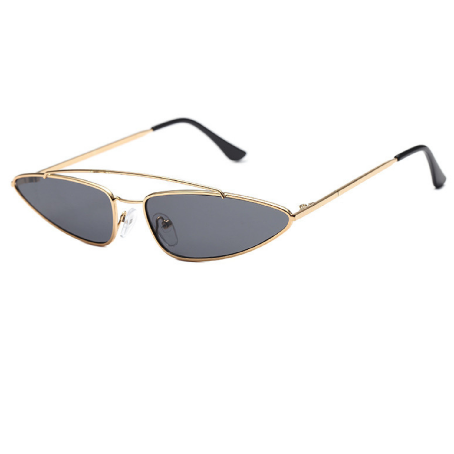 Gold Black Upside Down Sunglasses JLTG0273