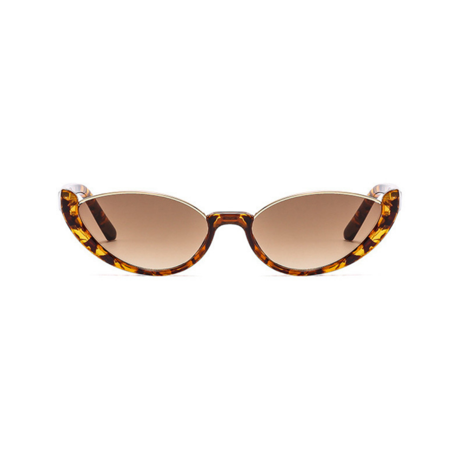 Tortoise Shell Cat-Eye Brown Sunglasses JLTG0288