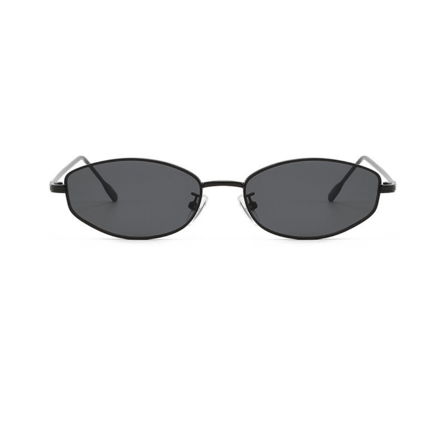Black Rimless Square Sunglasses JLTG0336