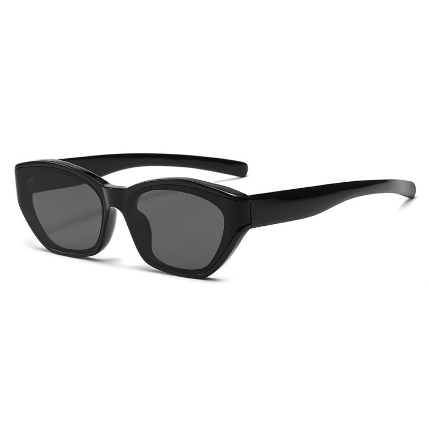 Classic Black Bold Cat-Eye Sunglasses JLTG0381