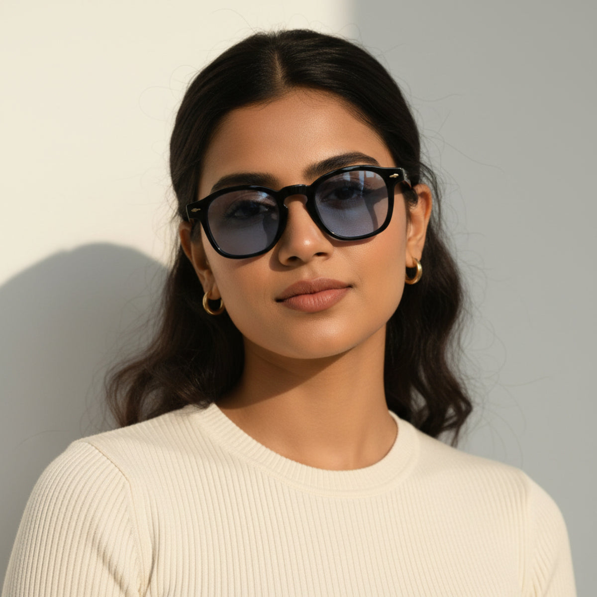 Fashion Blue Lens Sunglasses JLTG0390