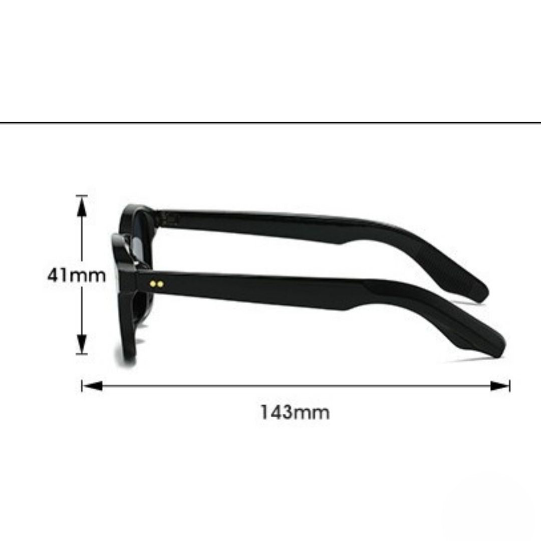 Modern Black Frame Sunglasses JLTG0392