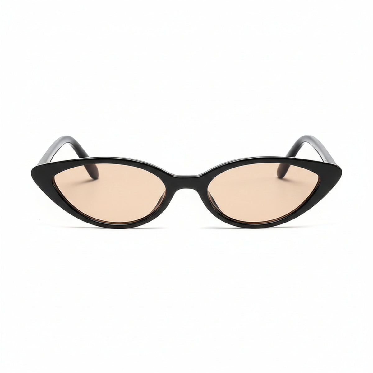 Trendy Beige Cat-Eye Sunglasses JLTG0406