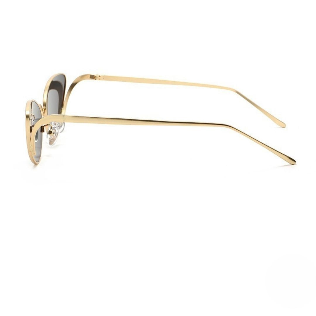 Trendy Grey Cat-Eye Sunglasses JLTG0409