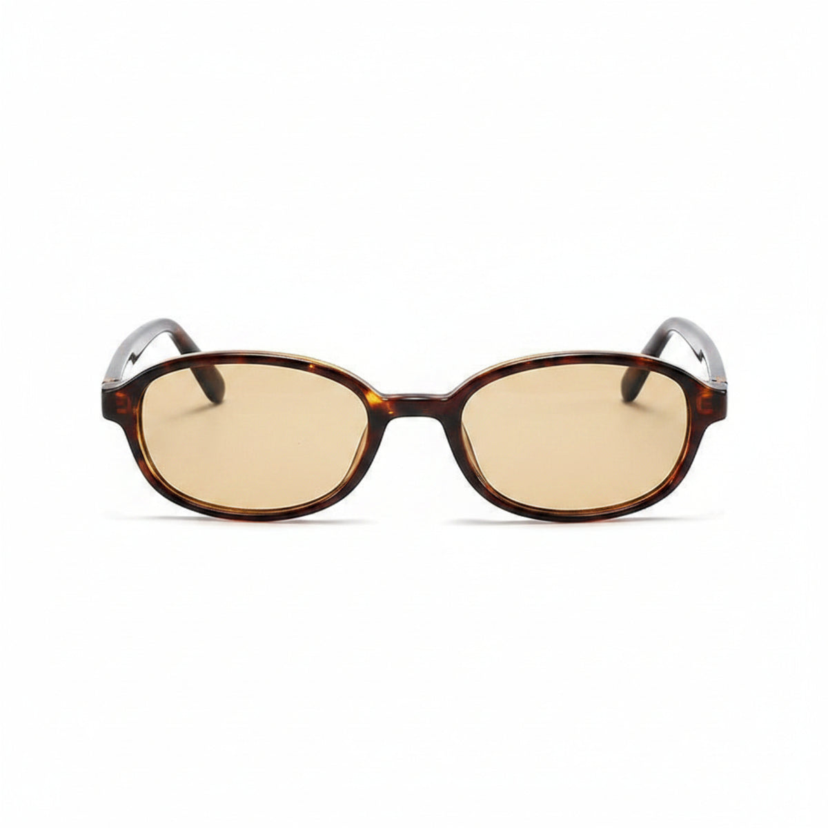 Trendy Tortoiseshell Oval Sunglasses JLTG0424