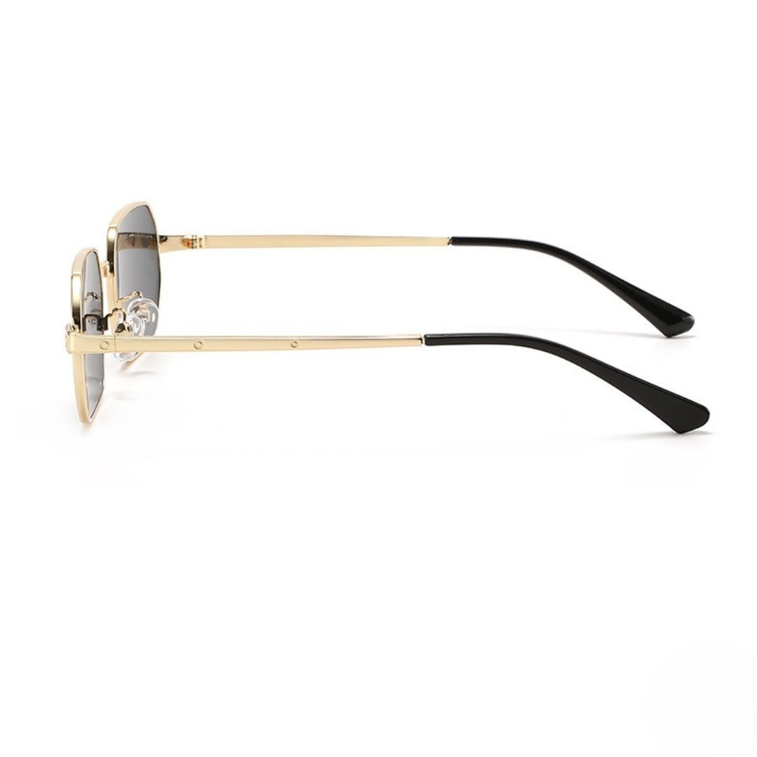 Modern Gold Frame Geometric Shades JLTG0439