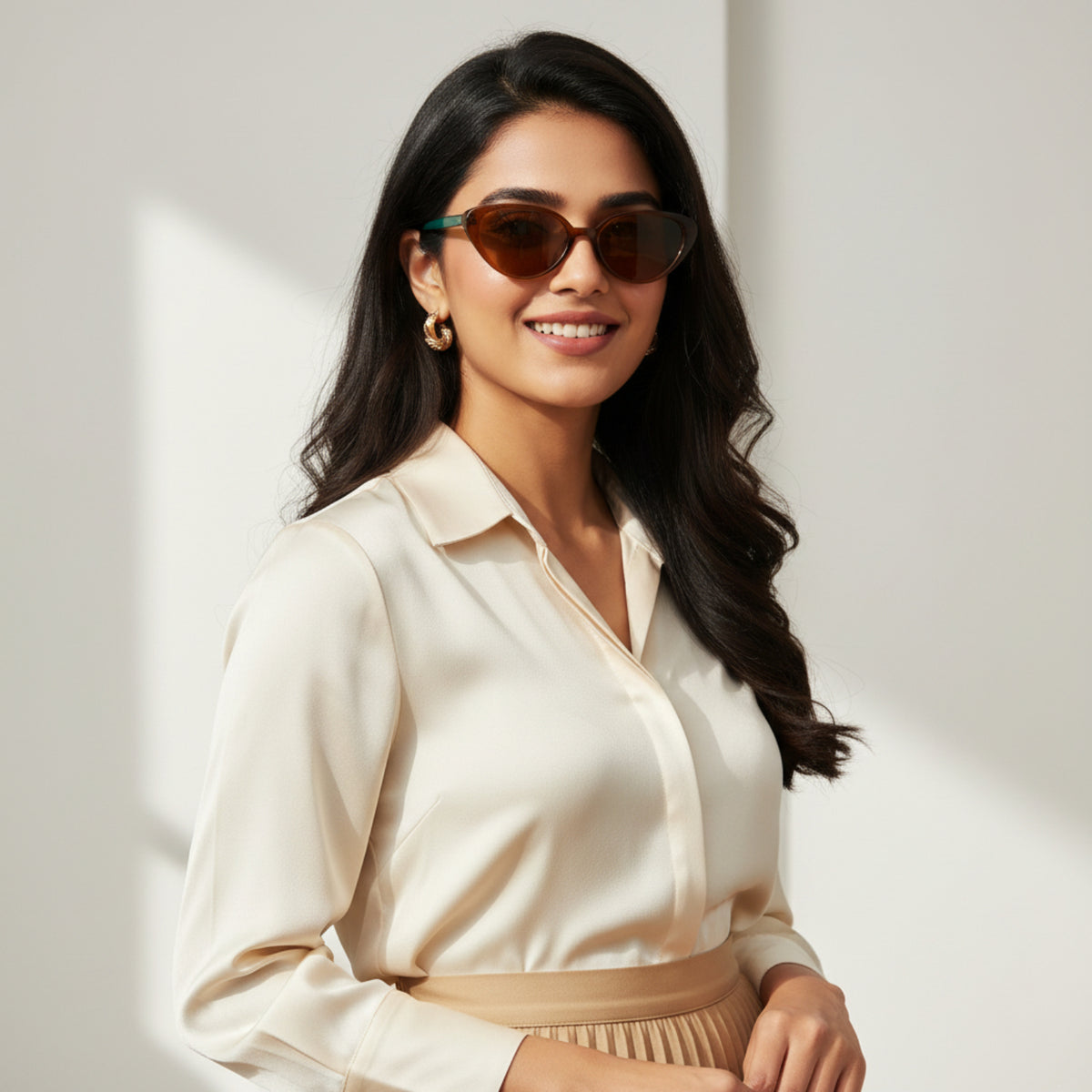 Modern Two-Tone Fashion Eyewear JLTG0445