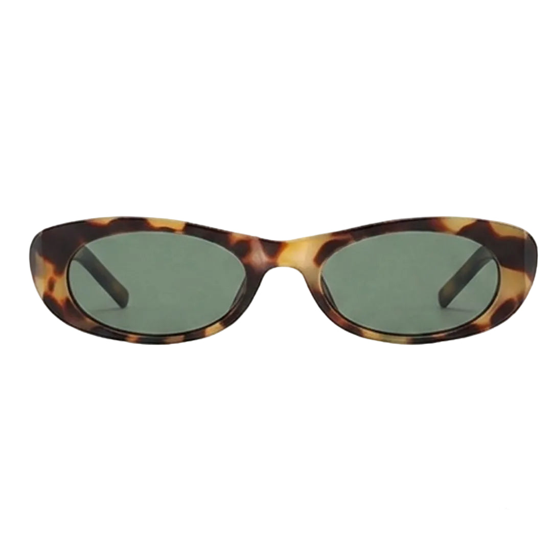 Classic Tortoise Oval Vintage Sunglasses JLTG0460