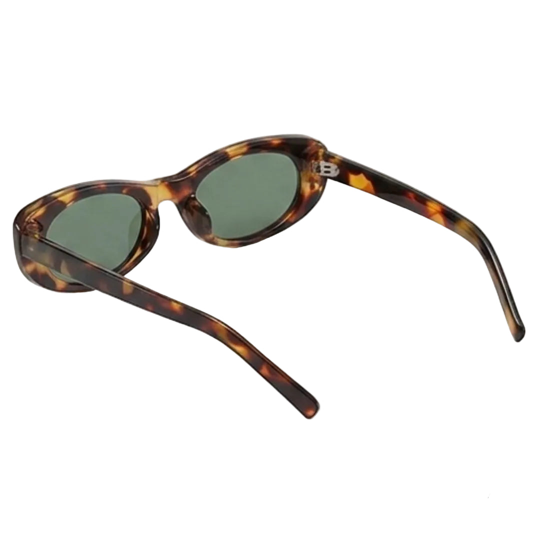 Classic Tortoise Oval Vintage Sunglasses JLTG0460