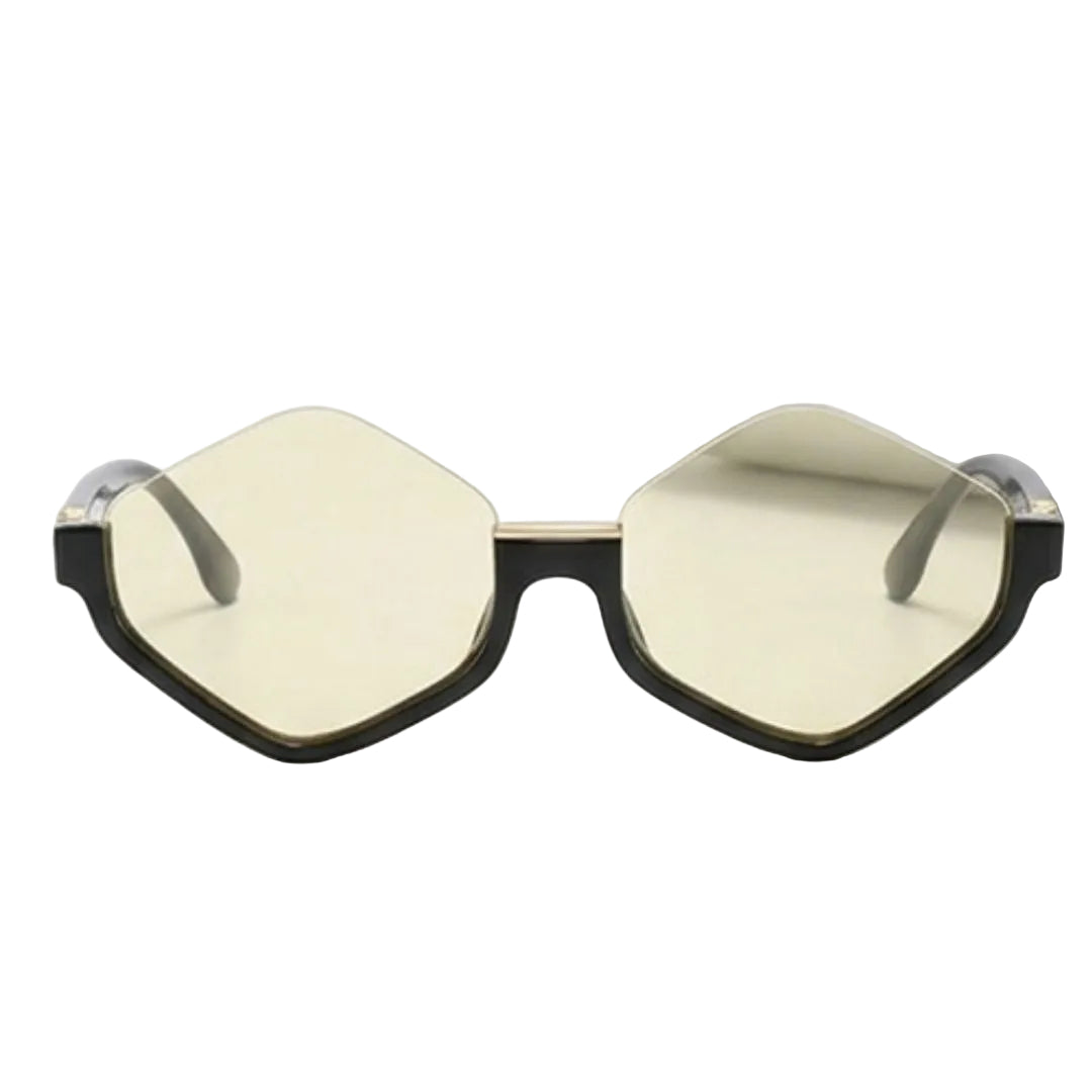 Unique Angular Frame Sun Glasses JLTG0467