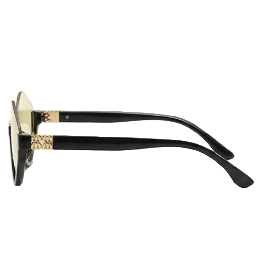Unique Angular Frame Sun Glasses JLTG0467