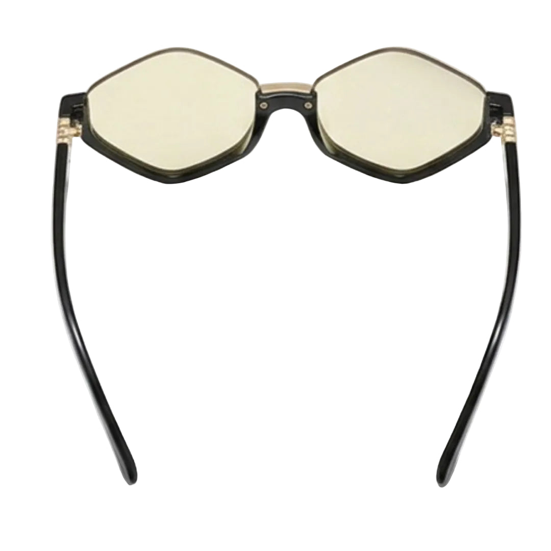 Unique Angular Frame Sun Glasses JLTG0467
