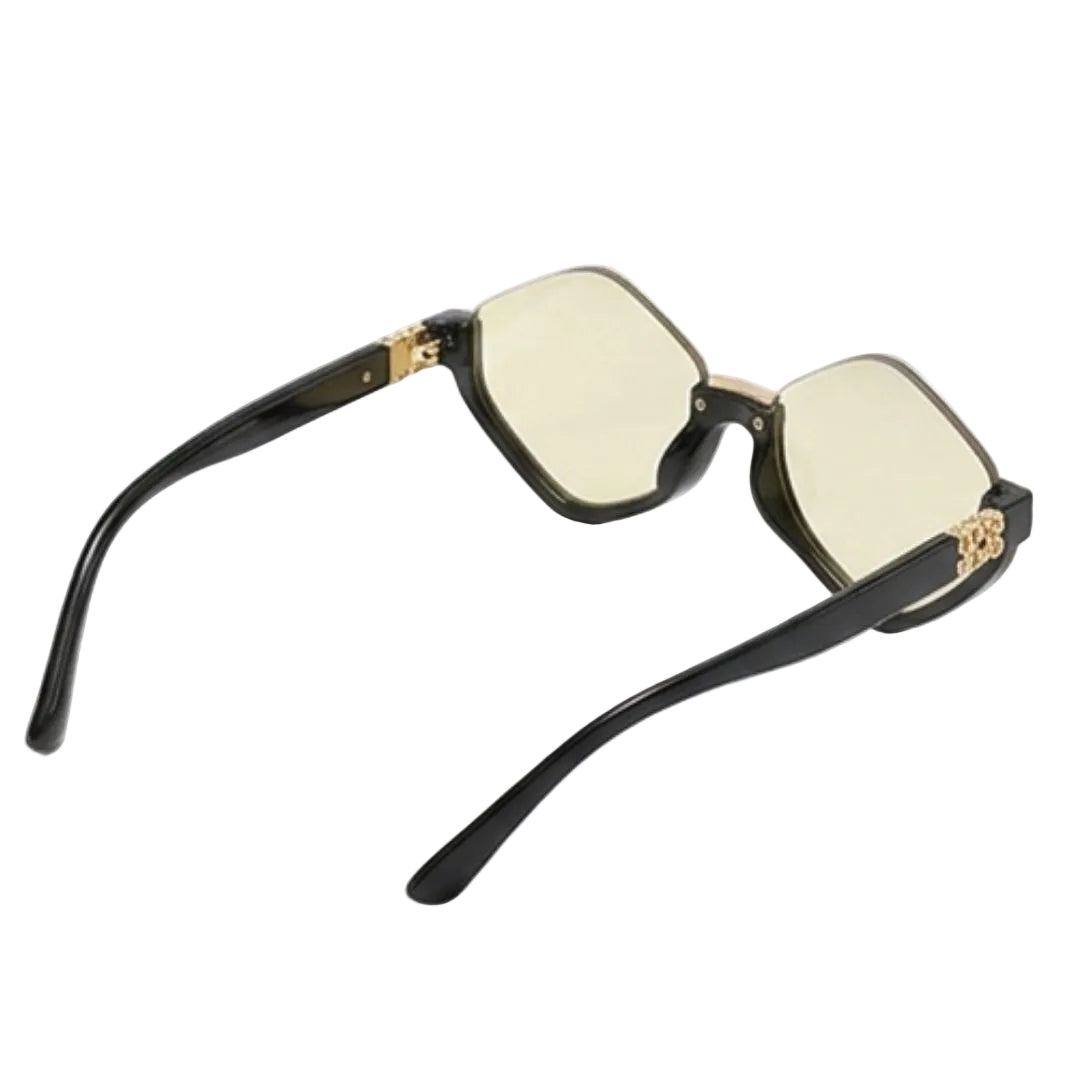 Unique Angular Frame Sun Glasses JLTG0467