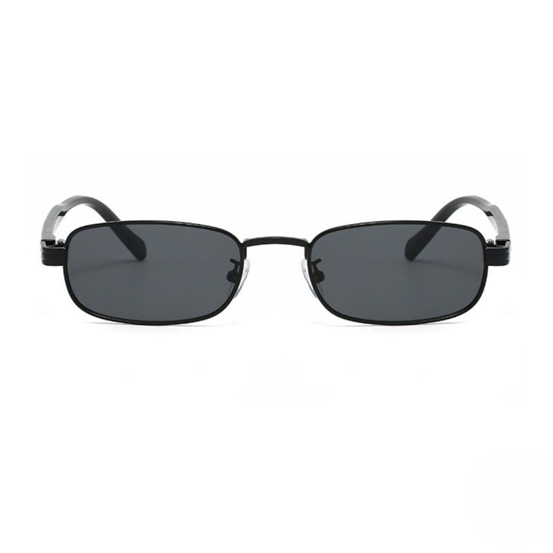 Chic Tortoise Black Rectangular Sunglasses JLTG0477