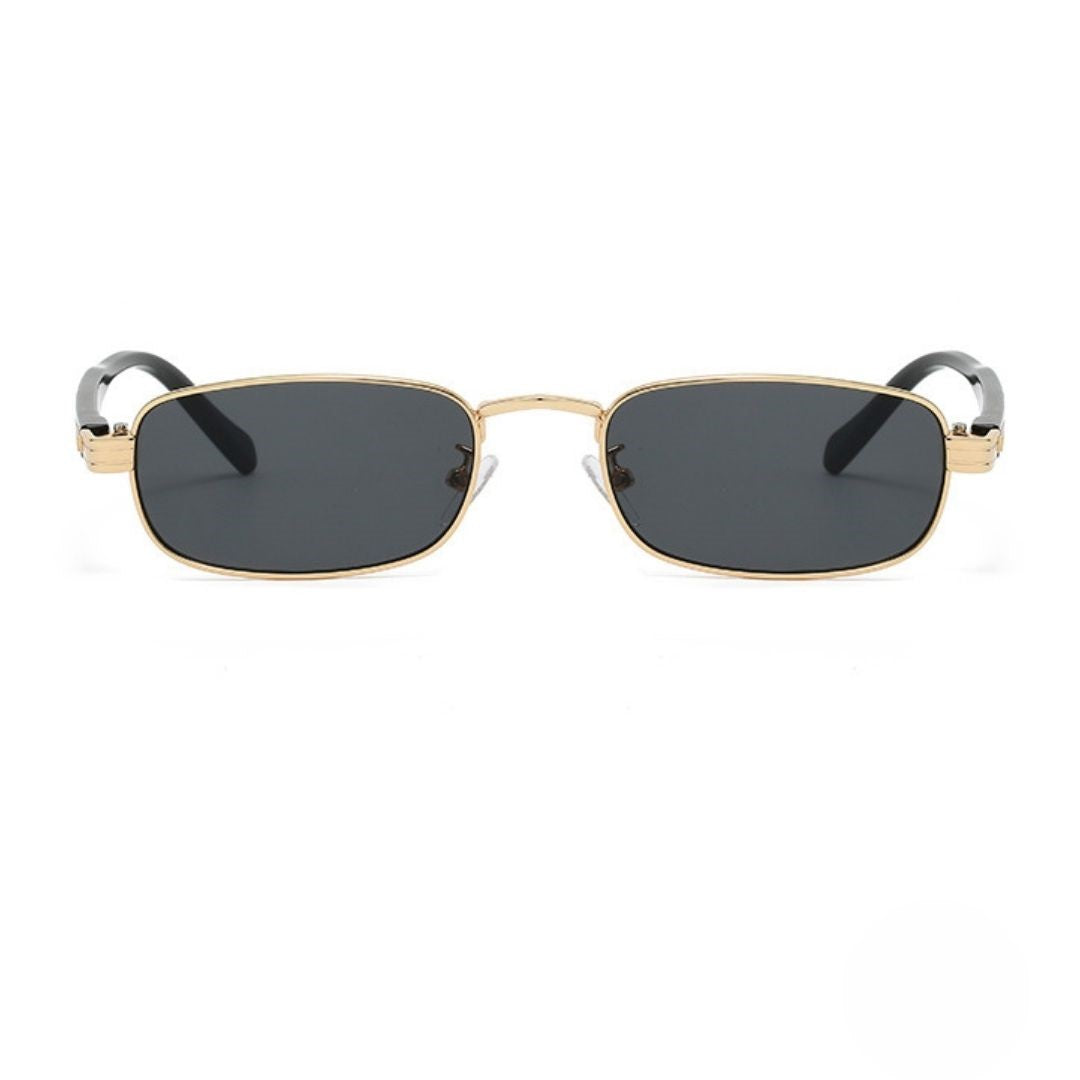 Chic Tortoise Green Rectangular Sunglasses JLTG0478