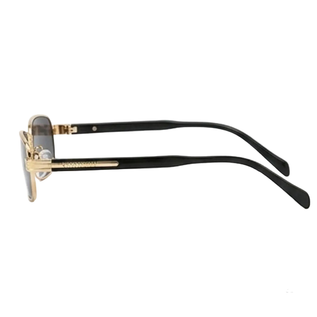 Chic Tortoise Green Rectangular Sunglasses JLTG0478