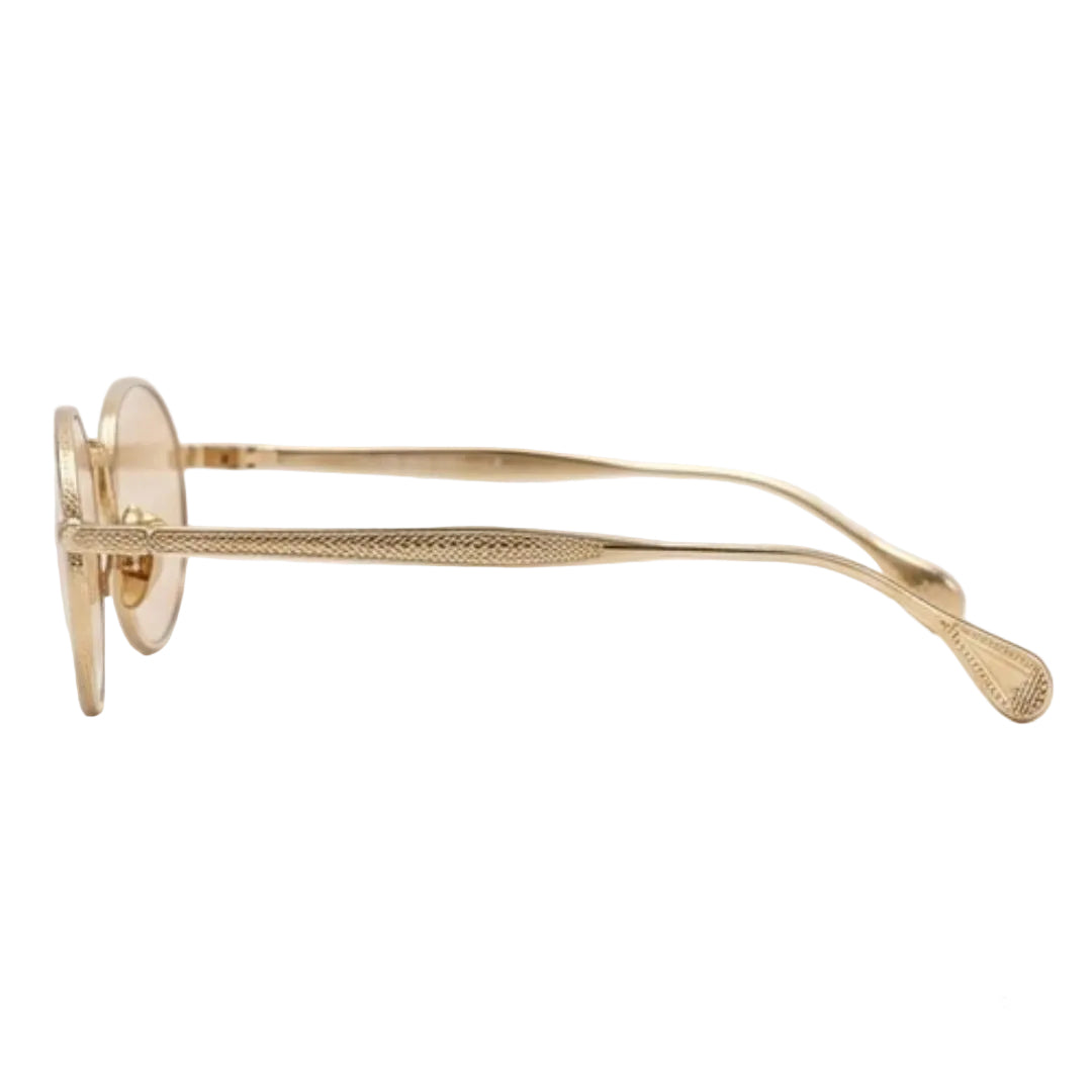 Chic Gold Oval Sunglasses JLTG0482