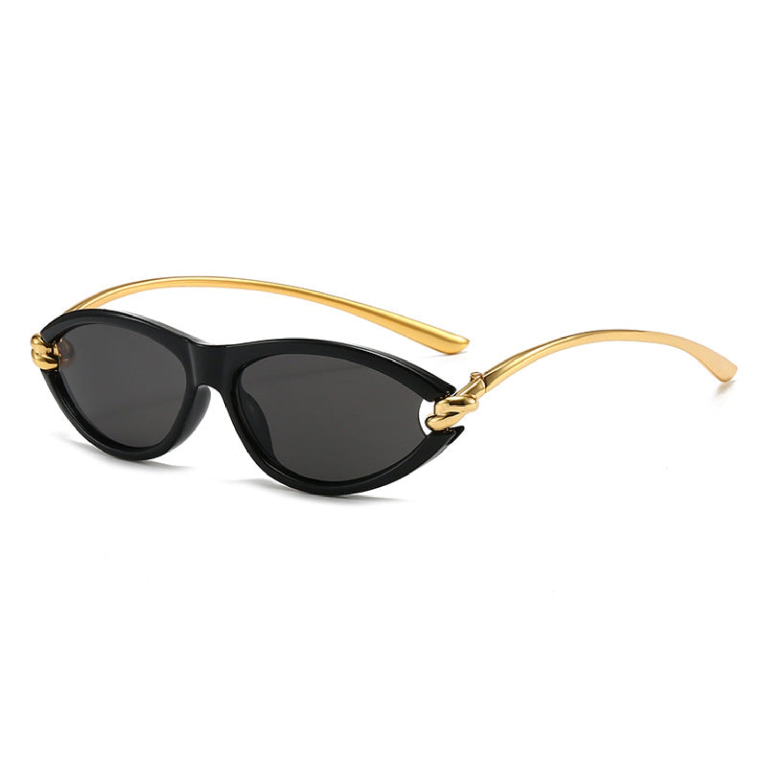 Black Gold Oval Cat Eye JLTG0484