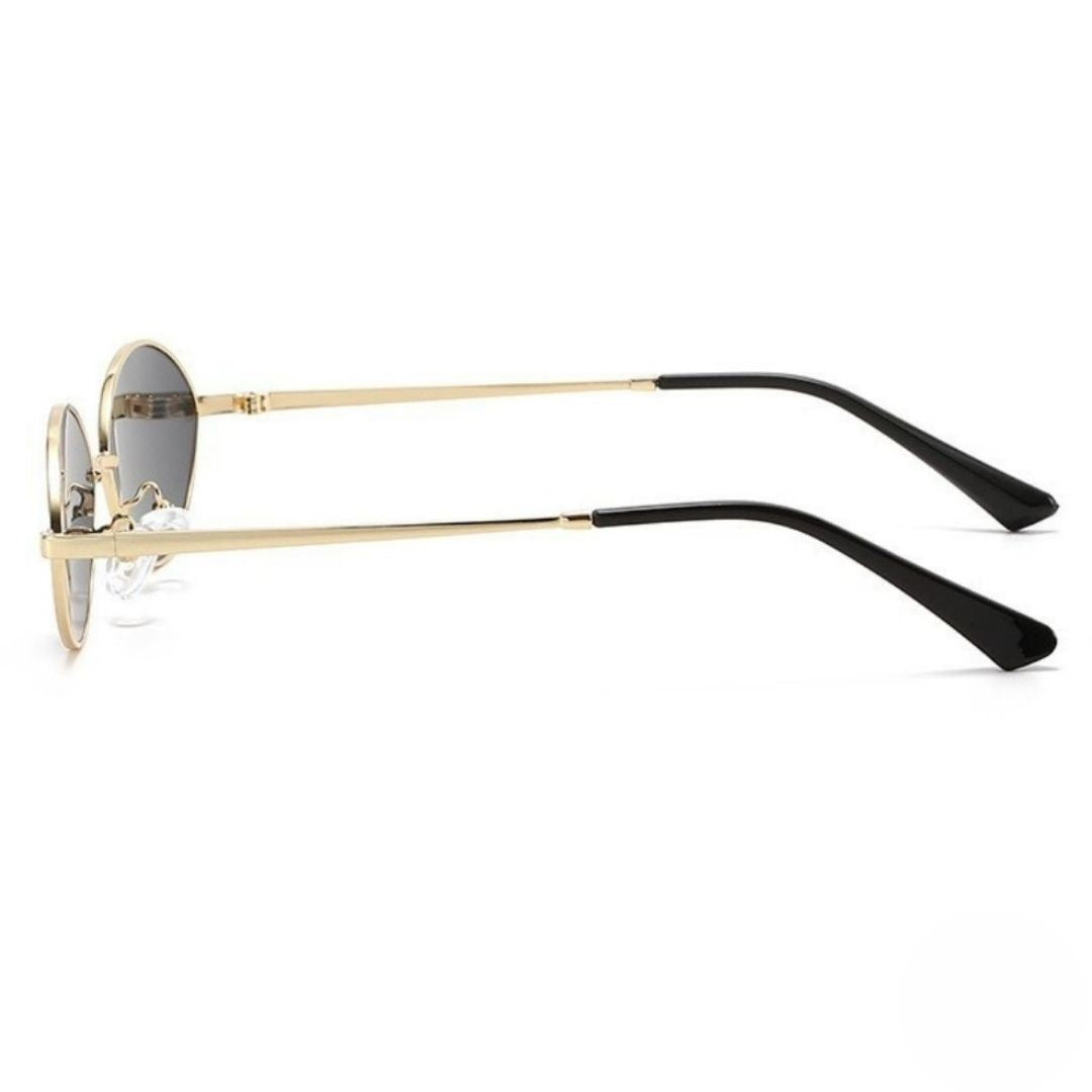 Gold Frame Grey Sunglasses JLTG0486