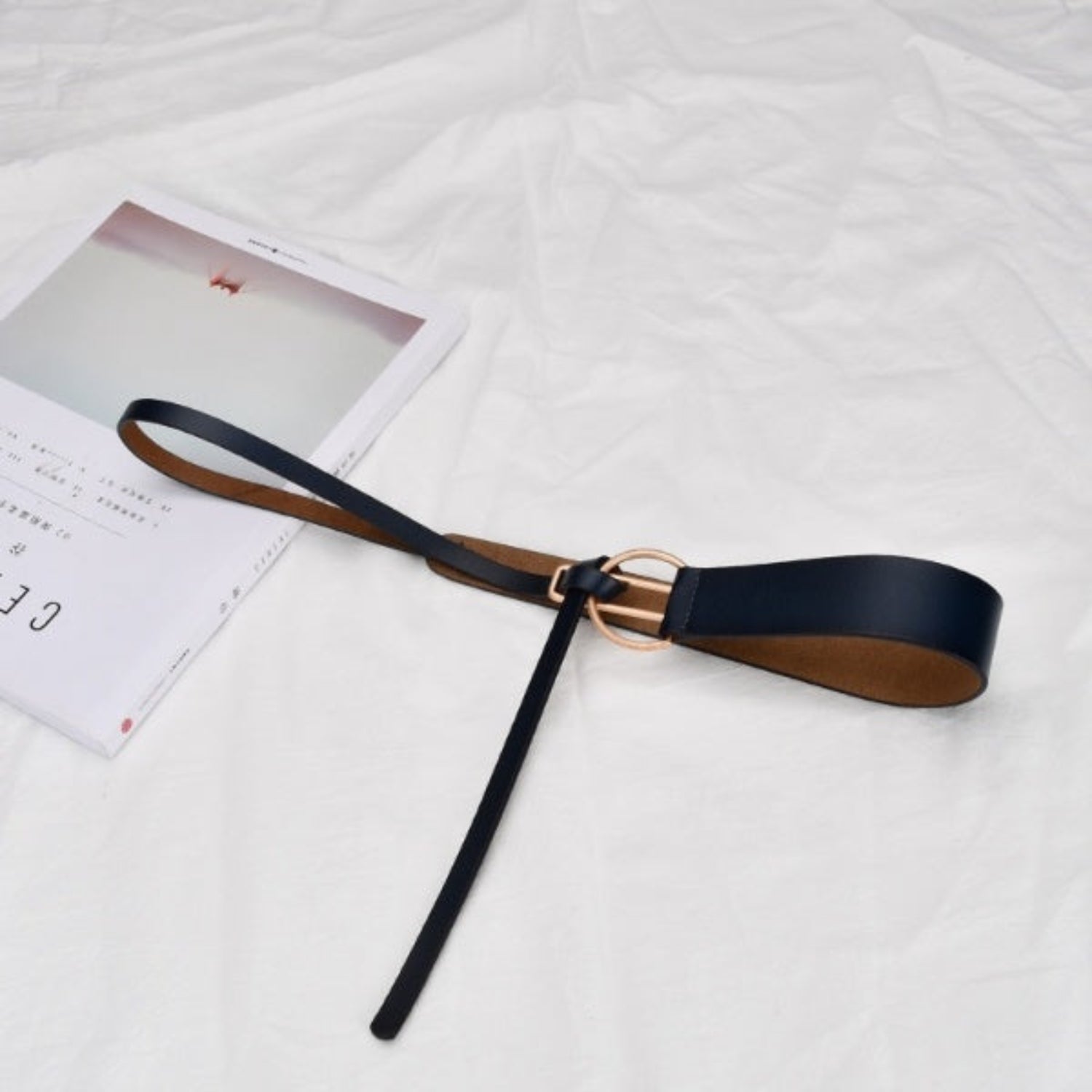 Just Lil Things Elastic Blue Belts JLTHB0215