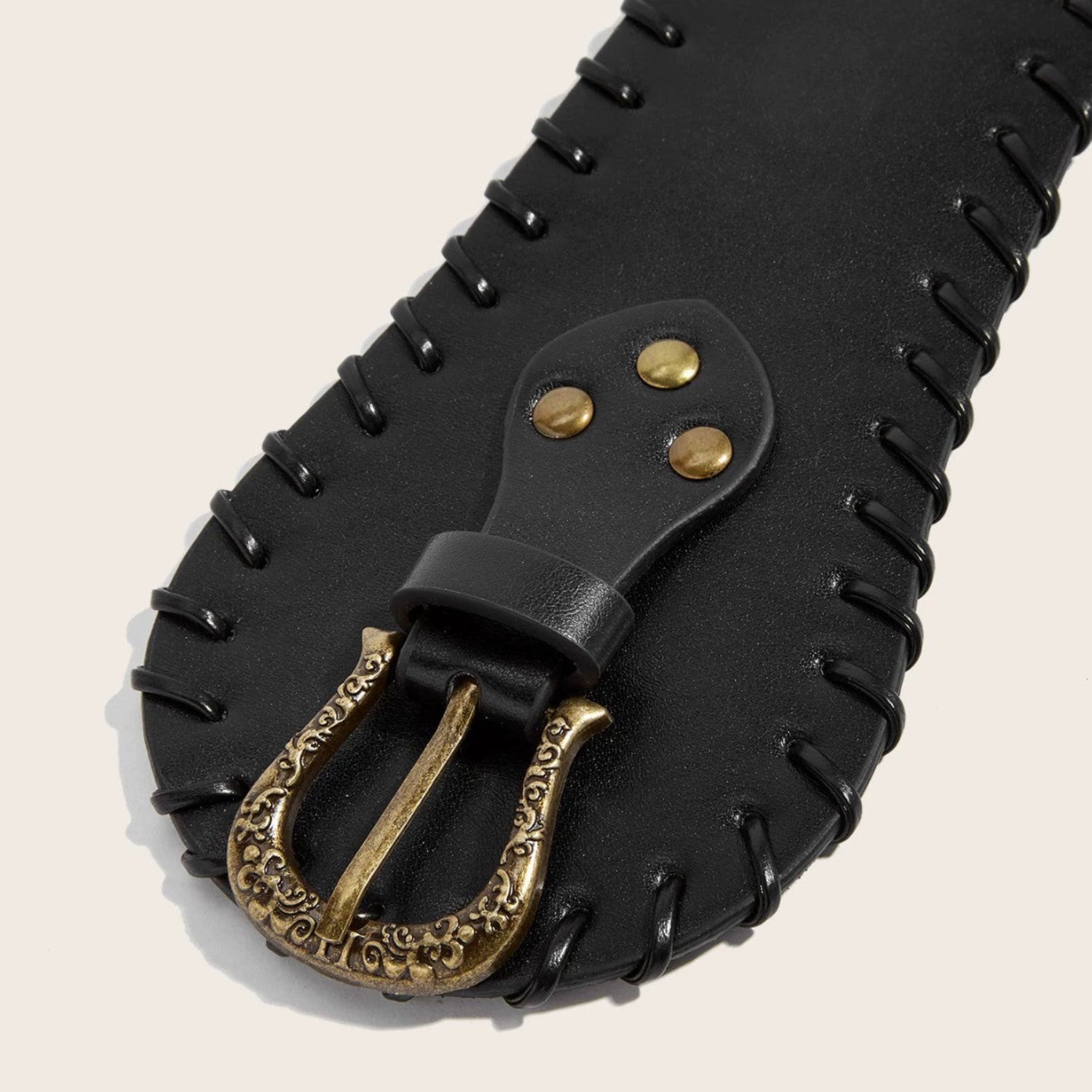 Double Buckle Corset Belt JLTHB0346
