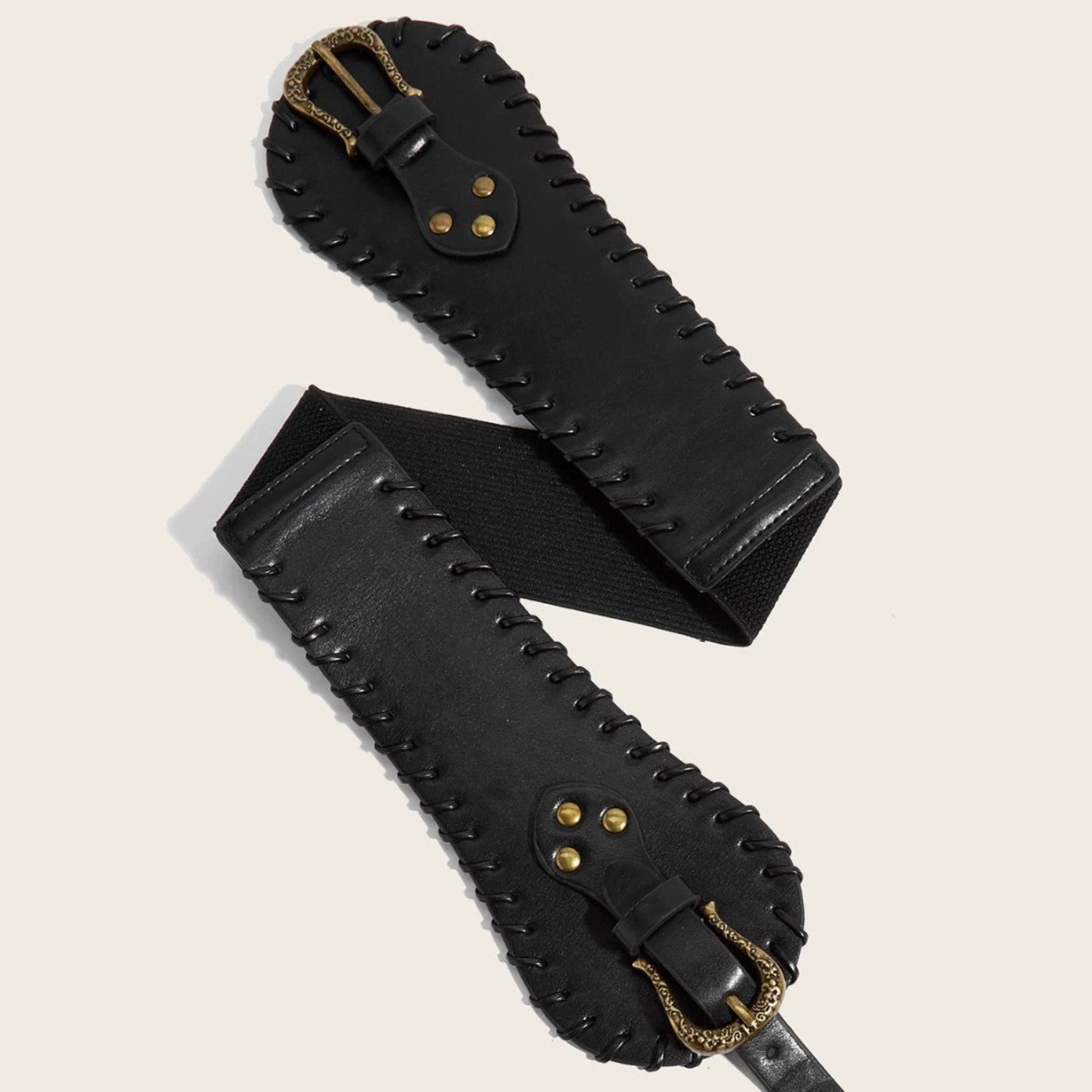 Double Buckle Corset Belt JLTHB0346