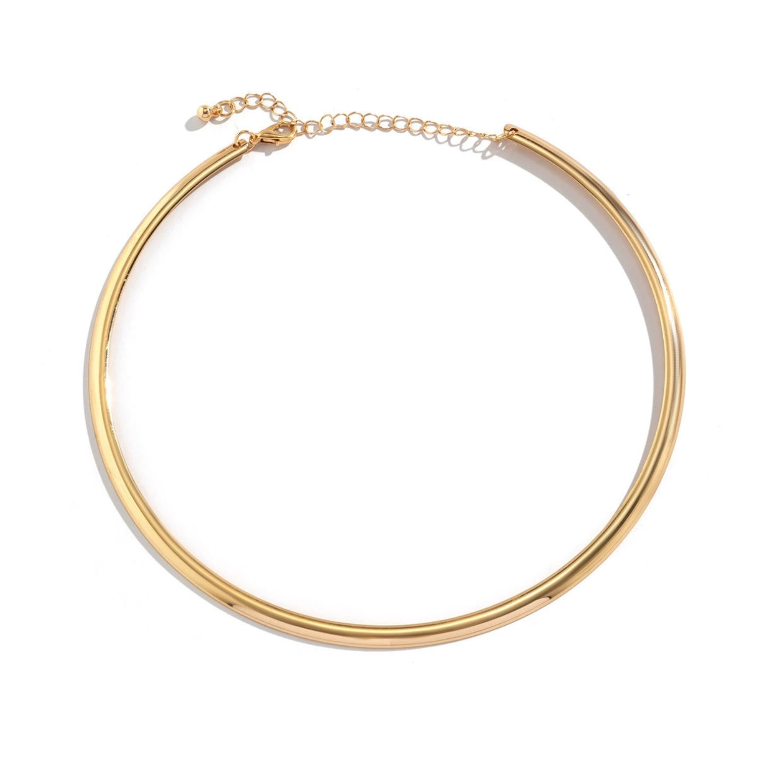 just-lil-things-artificial-Sleek minimalist Curve chocker-necklace-jltn0845