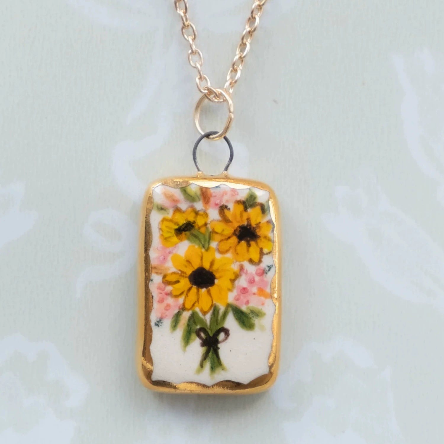 Sunflower Pendant Necklace JLTN1711