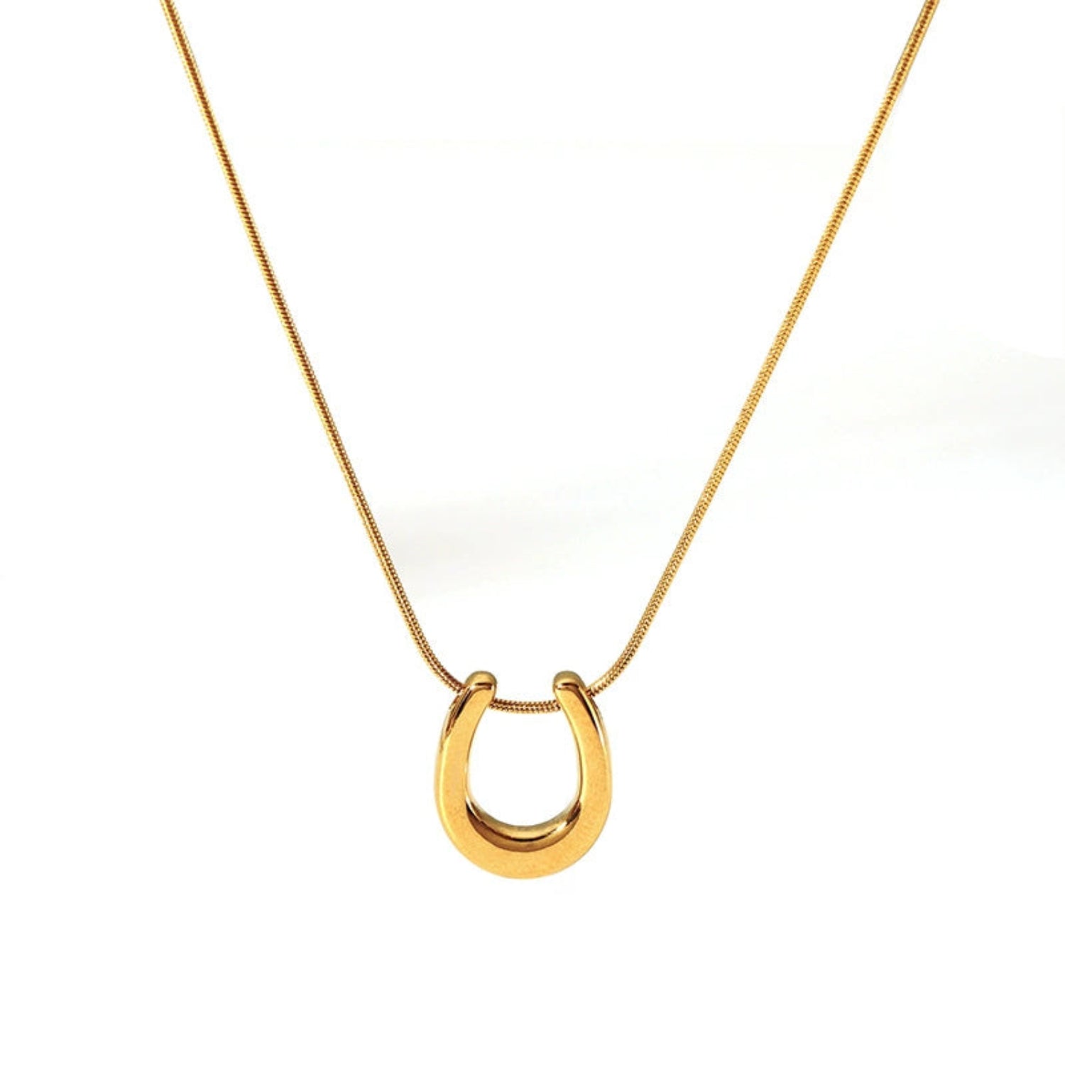 Gold Horseshoe Snake Chain JLTN1734