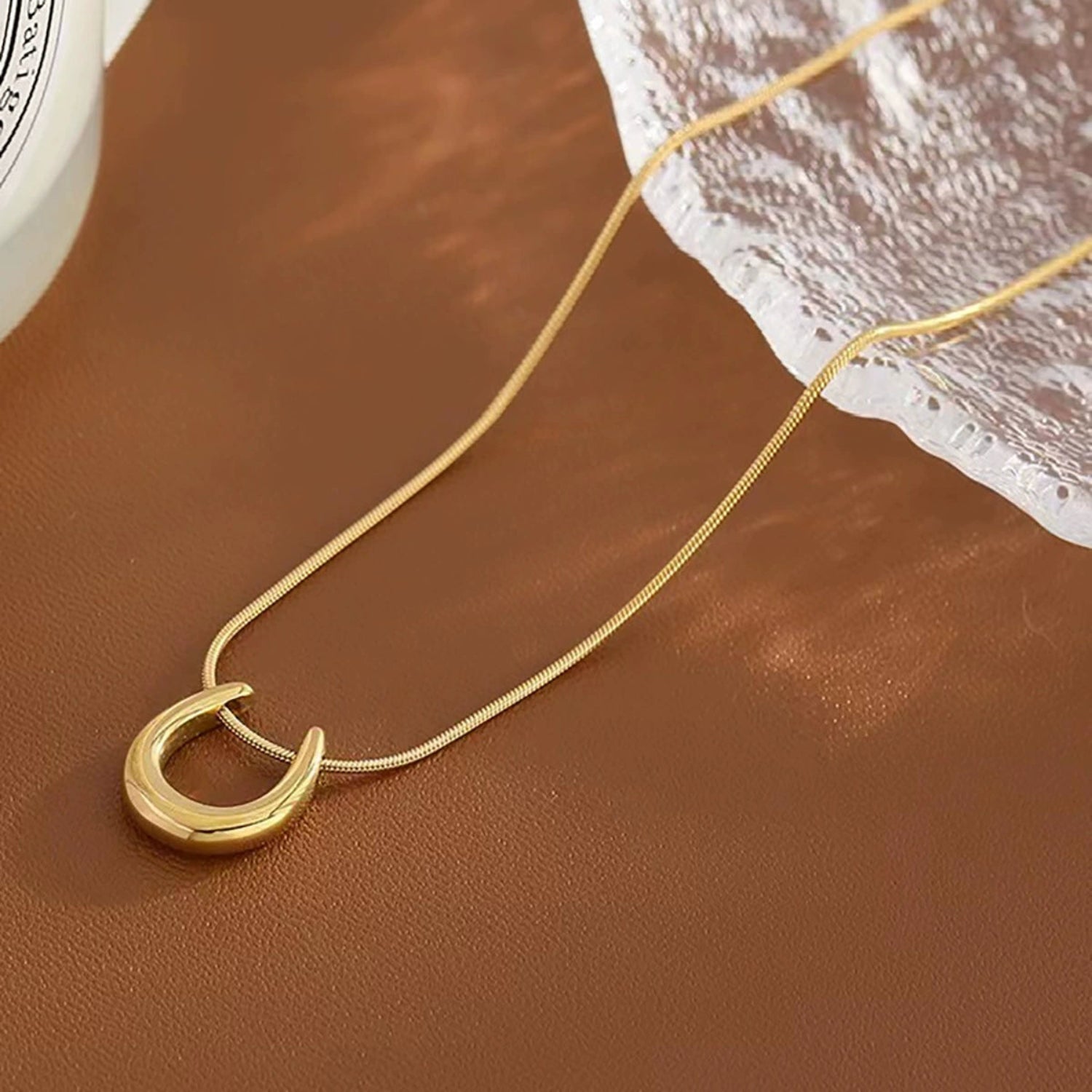 Gold Horseshoe Snake Chain JLTN1734