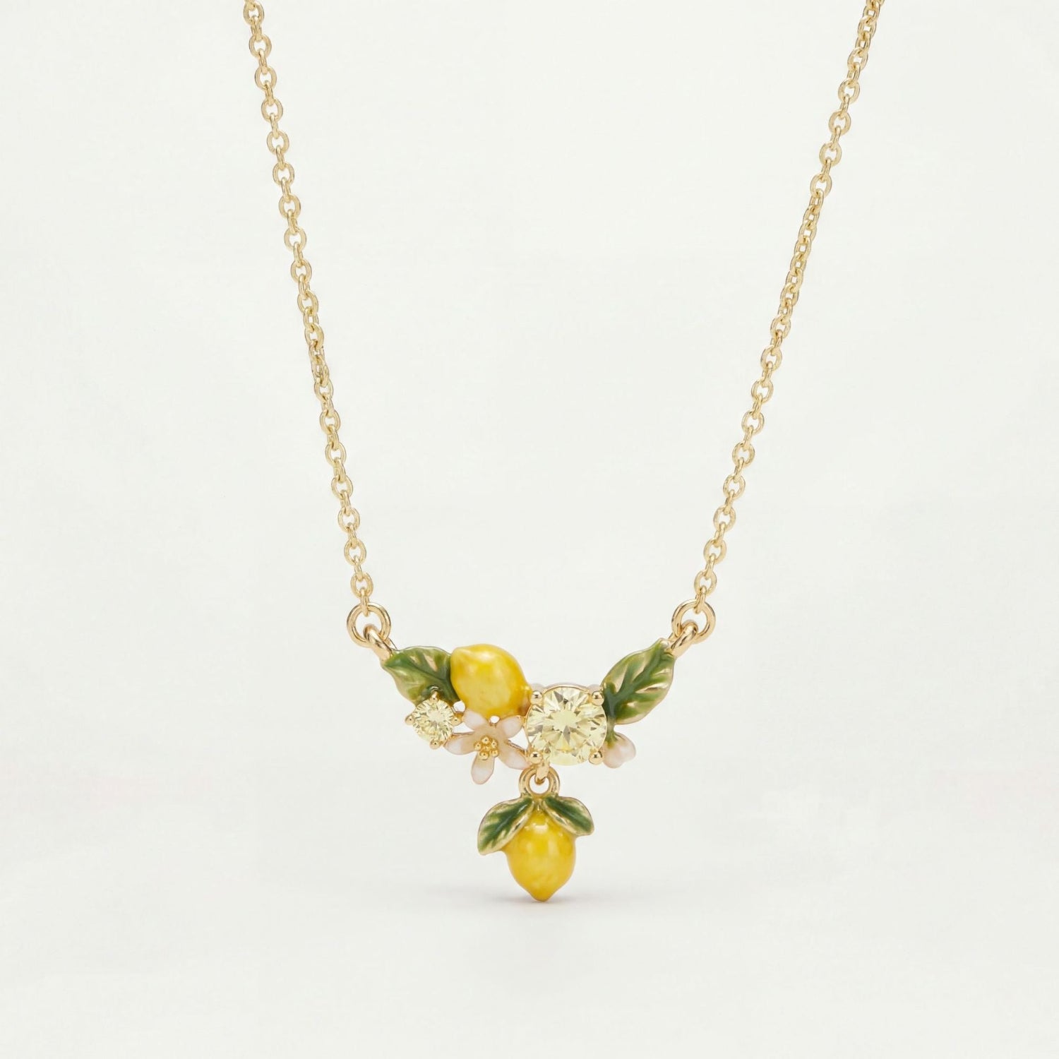 Lemon Blossom Drop Necklace JLTN1915
