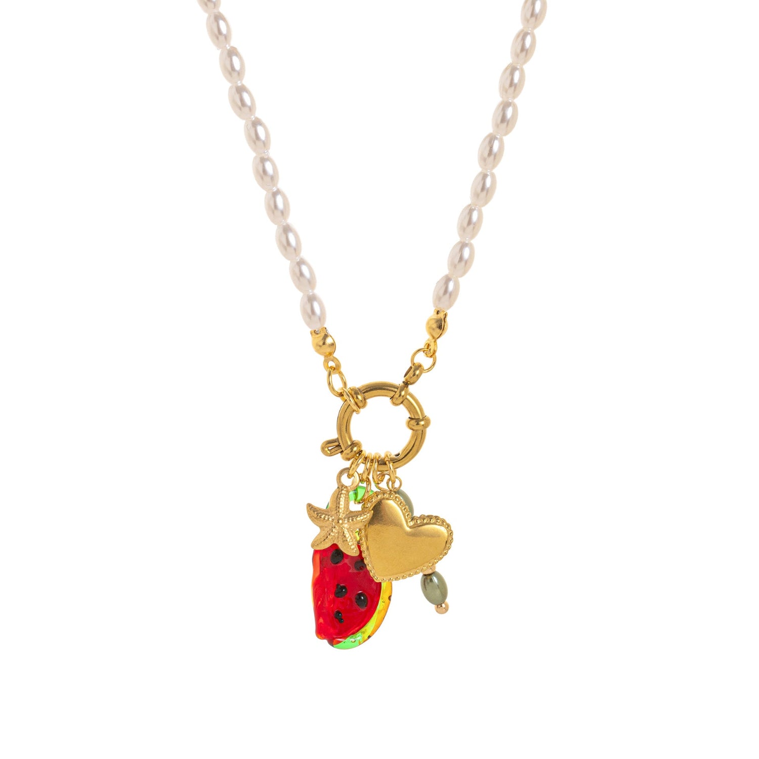 Summer Charm Pearl Bead Necklace JLTN1938