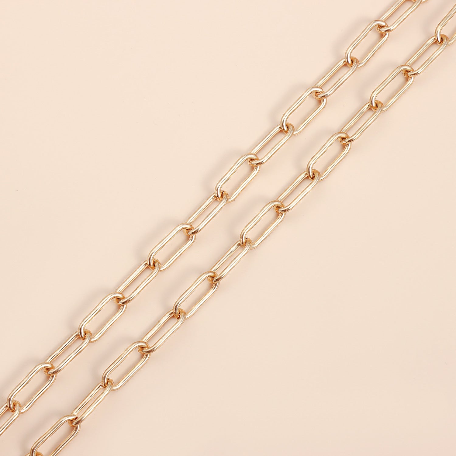 Gold Two-Tone Coin Toggle Necklace JLTN1963
