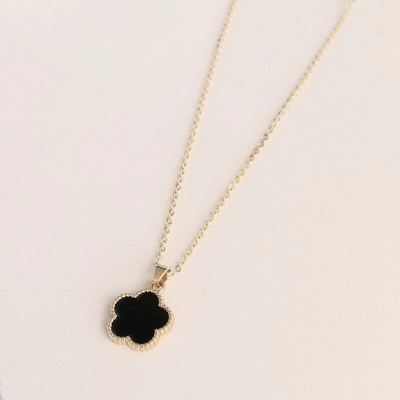 Black Clover Pendant Necklace JLTN1986