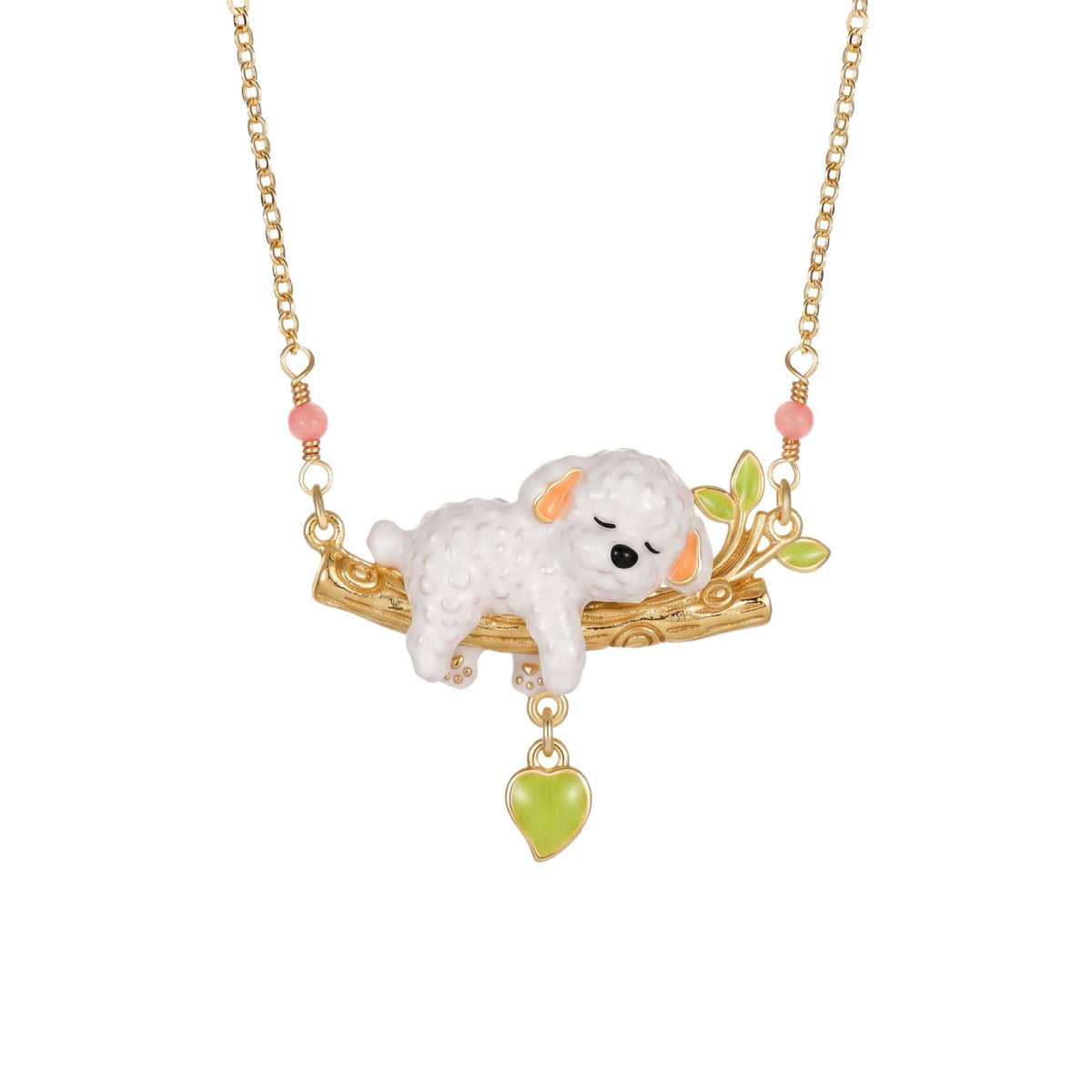Gold Elephant Charm Necklace JLTN2071