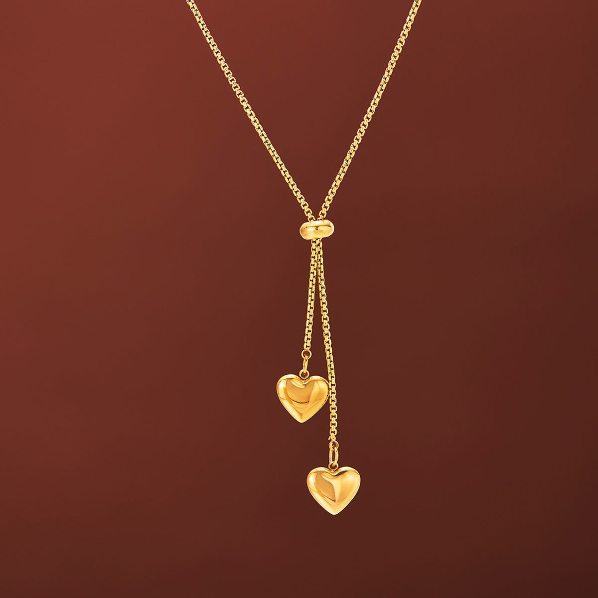 Gold Minimal Tiny Drop Pendant Necklace JLTN2097