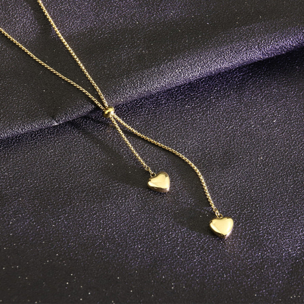 Gold Minimal Tiny Drop Pendant Necklace JLTN2097