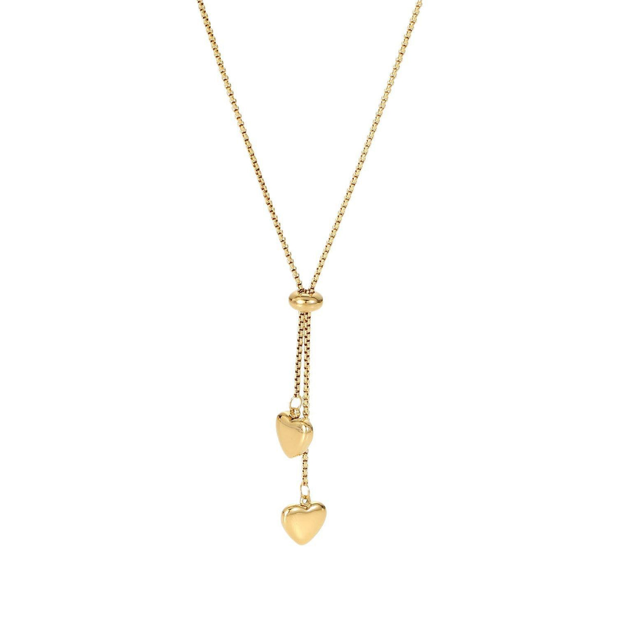 Gold Minimal Tiny Drop Pendant Necklace JLTN2097