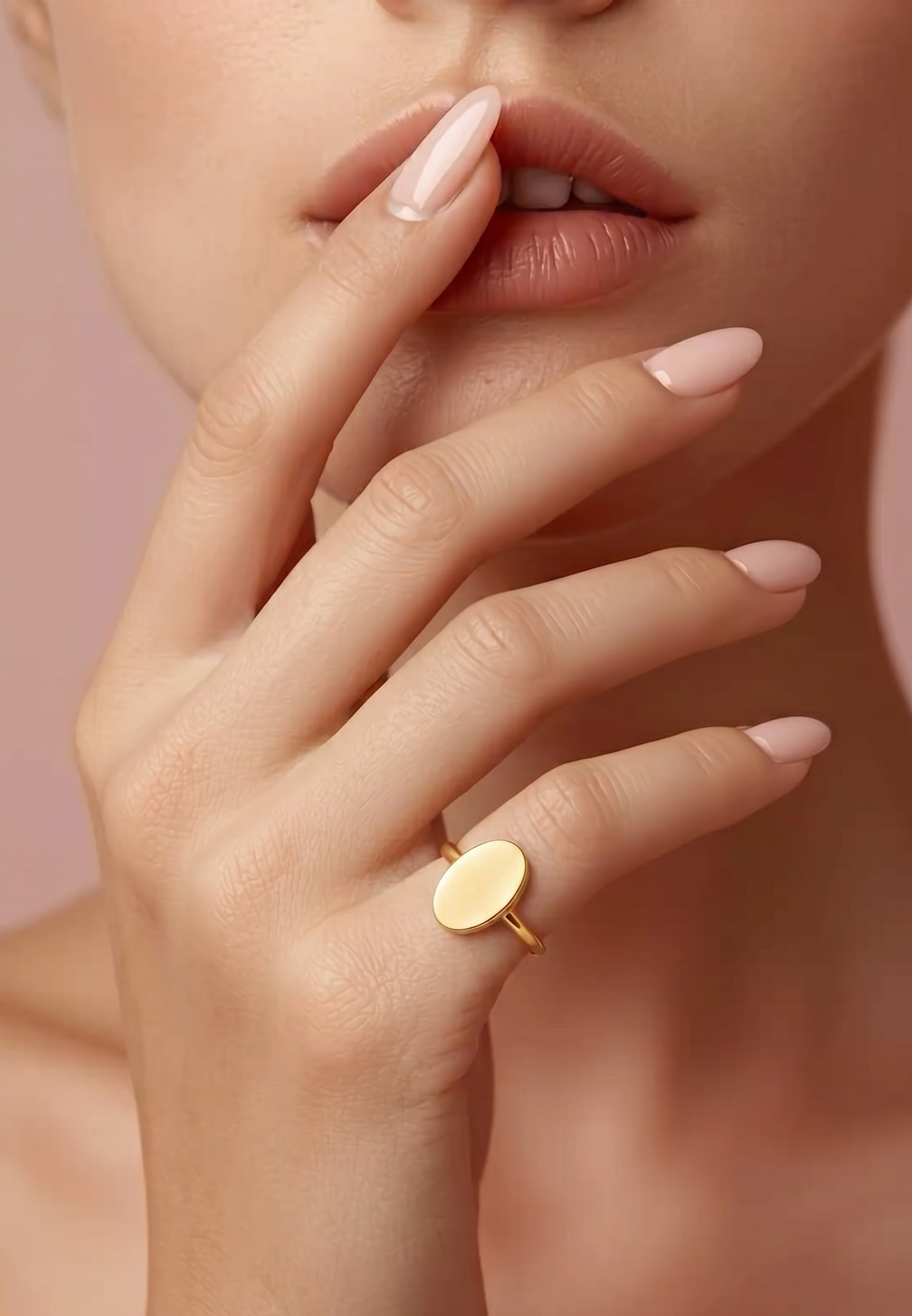 Just Lil Things Artificial Sleek Oval Rings jltr0284