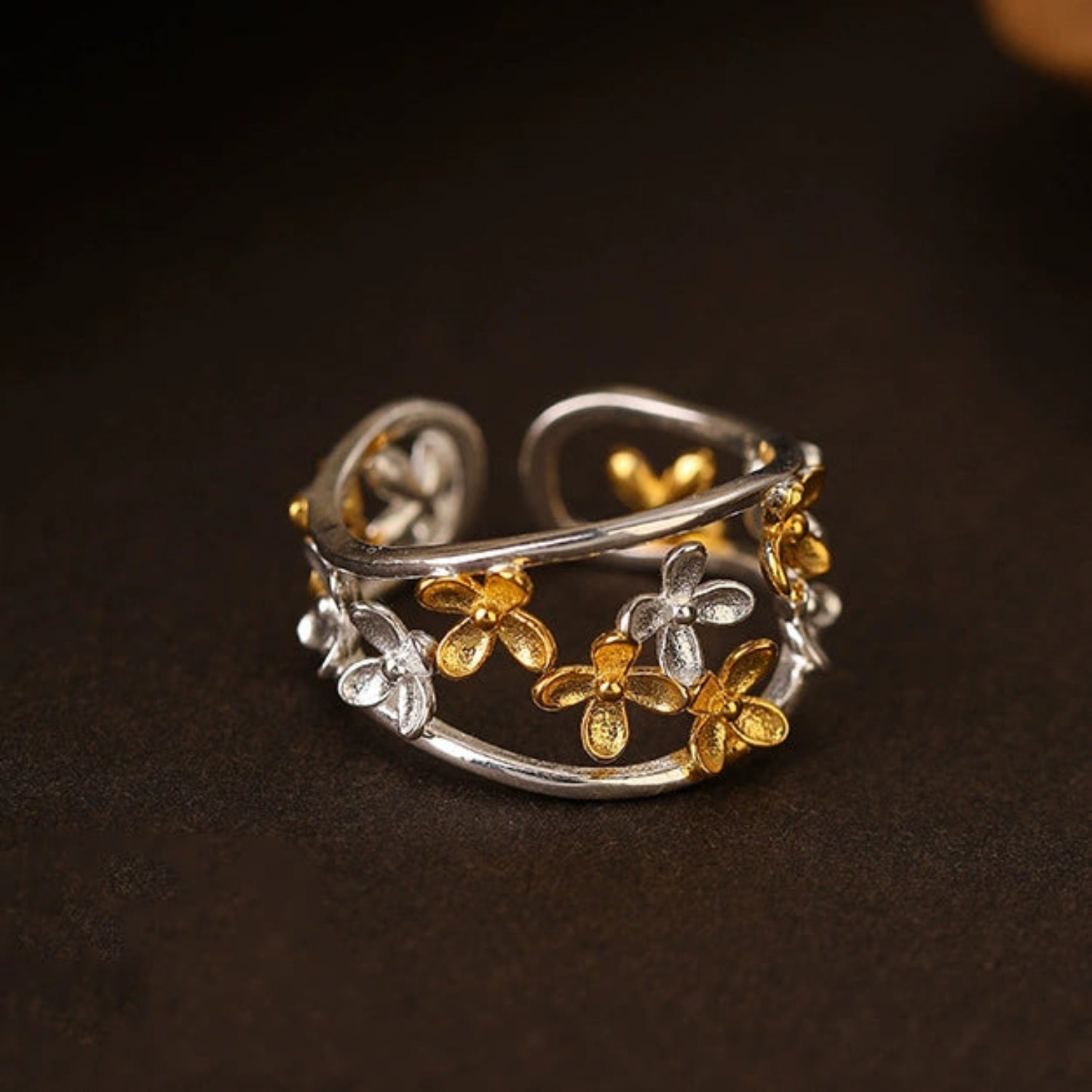 Just Lil Things Artificial Gold Rings JLTR0339