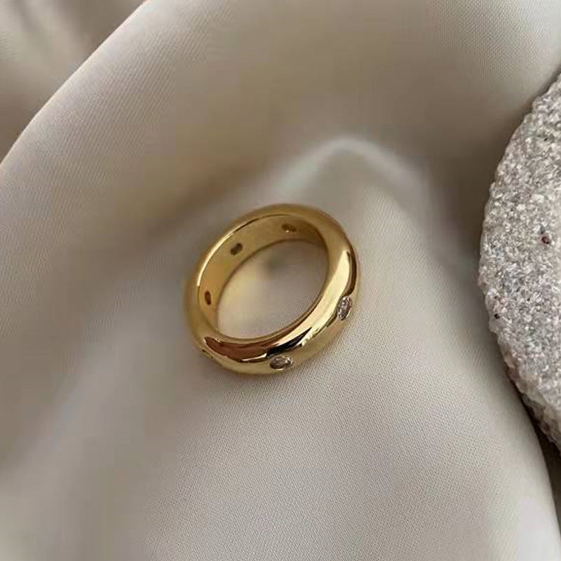 Gold  stone Ring for Women JLTR0469
