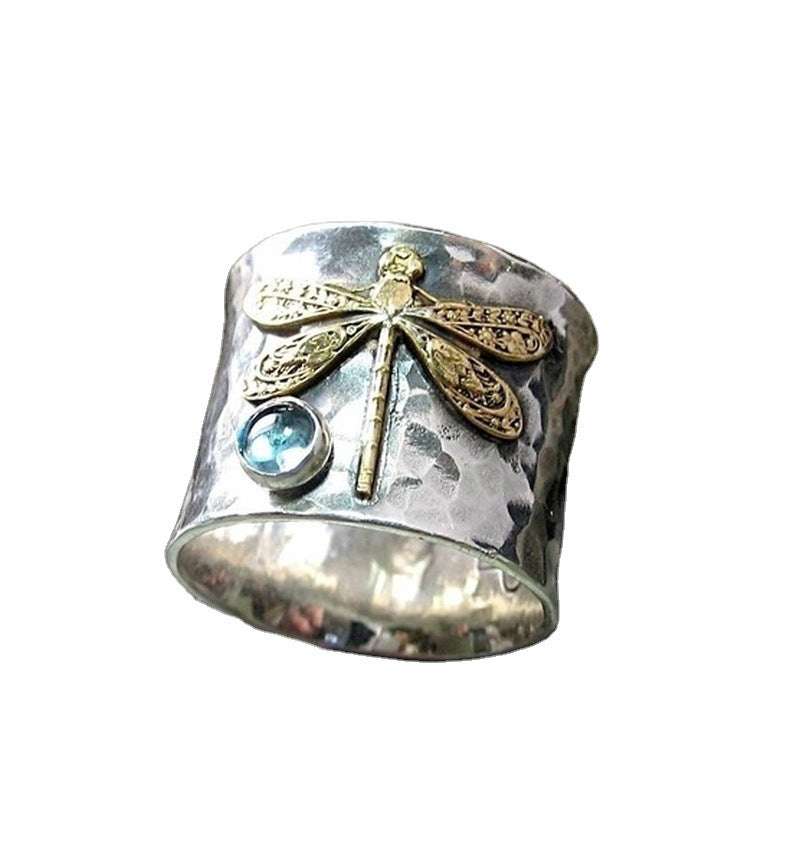 Hammered Dragonfly Ring JLTR0555