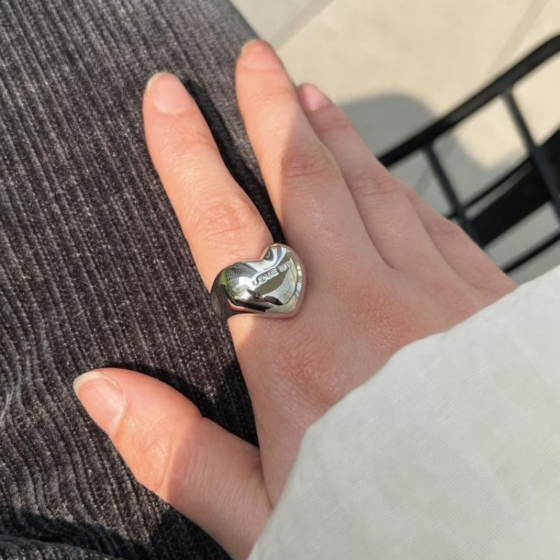 love me letter open index finger ring JLTR0583