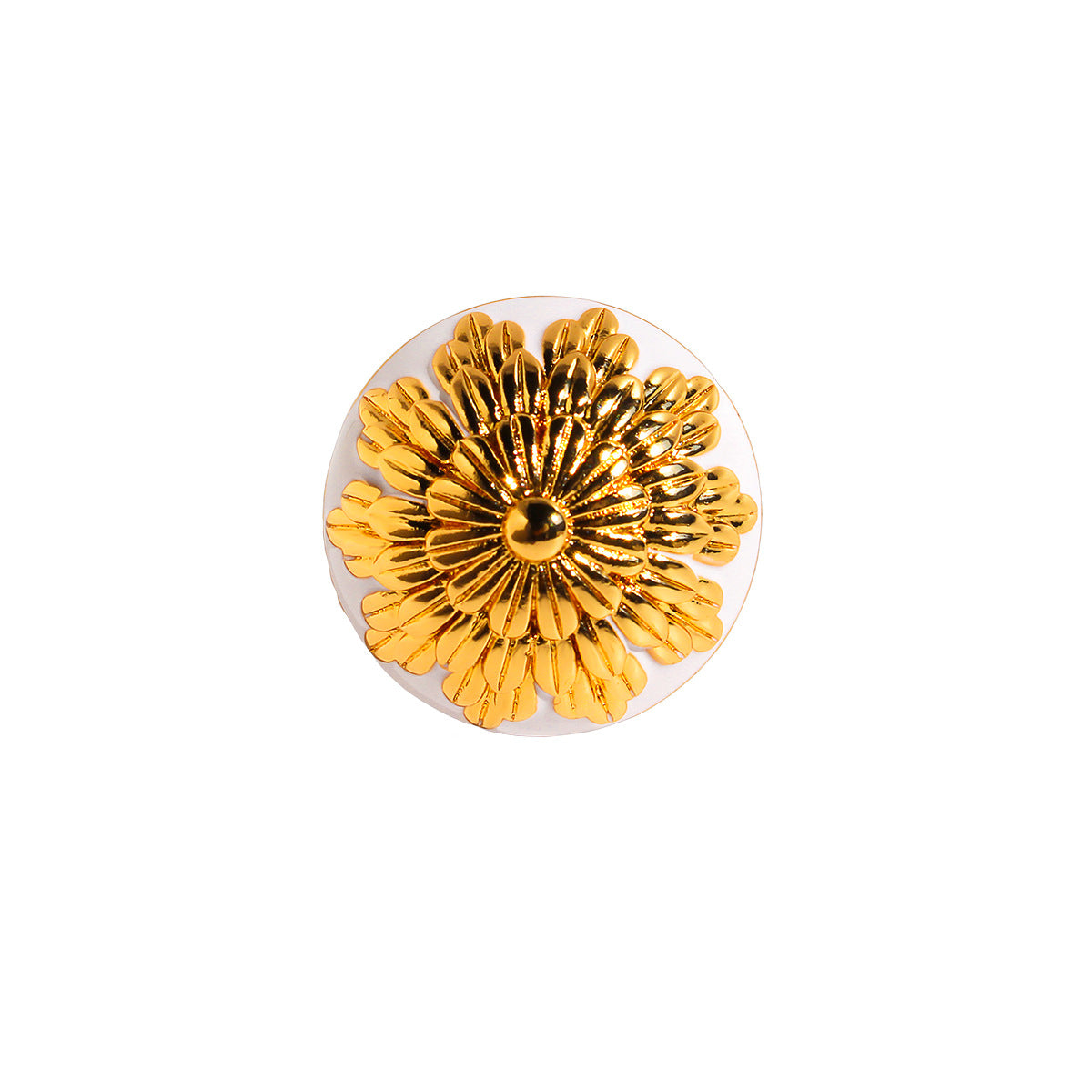 Vintage Floral Gold Motif Ring JLTR0597