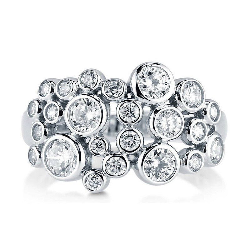Modern Bubble Design Gemstone Ring JLTR0782