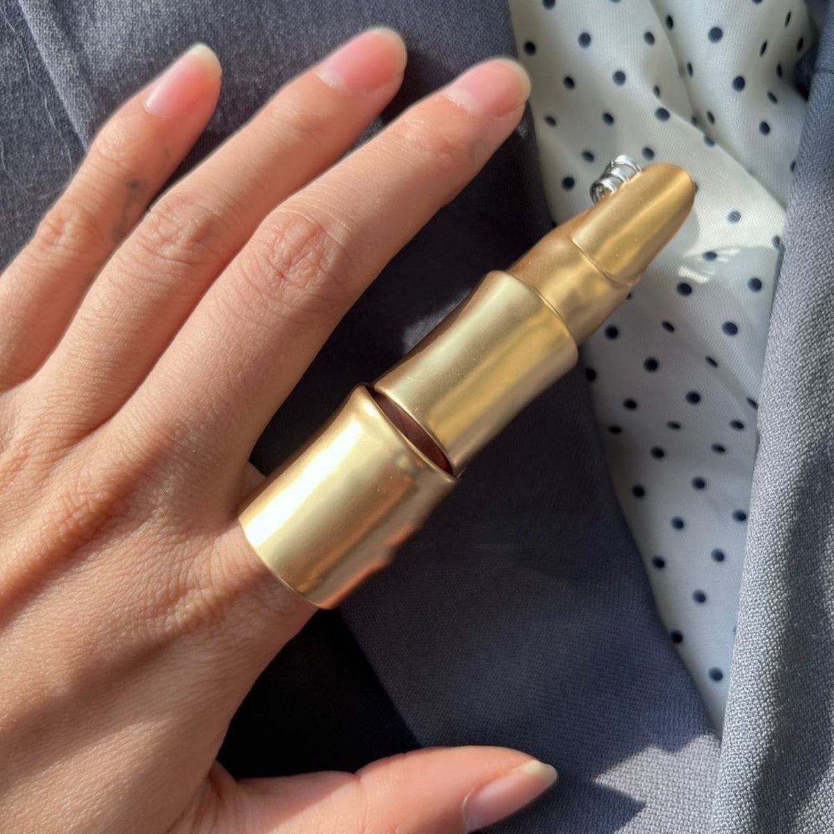 Golden Finger Amour Ring JLTR0837