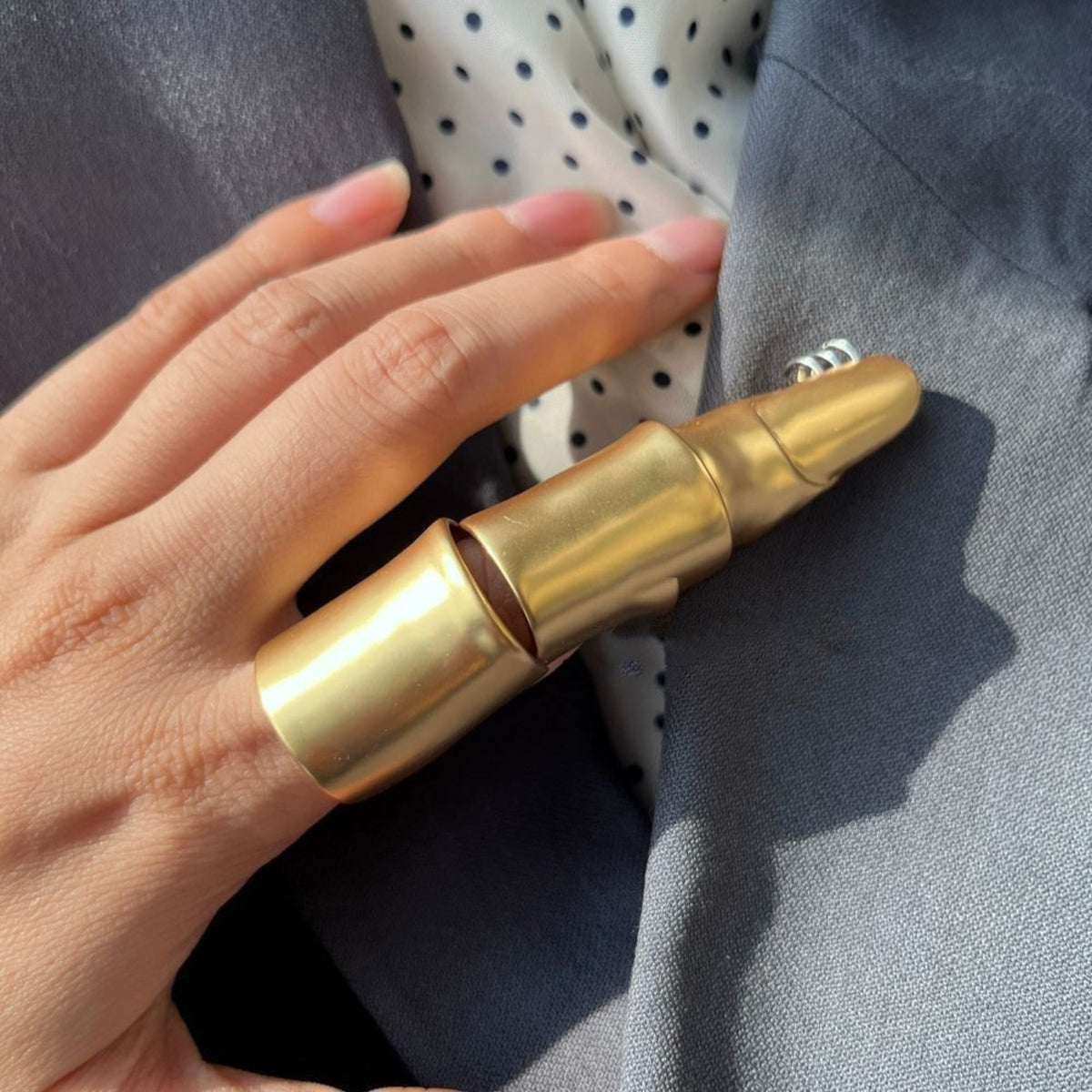 Golden Finger Amour Ring JLTR0837