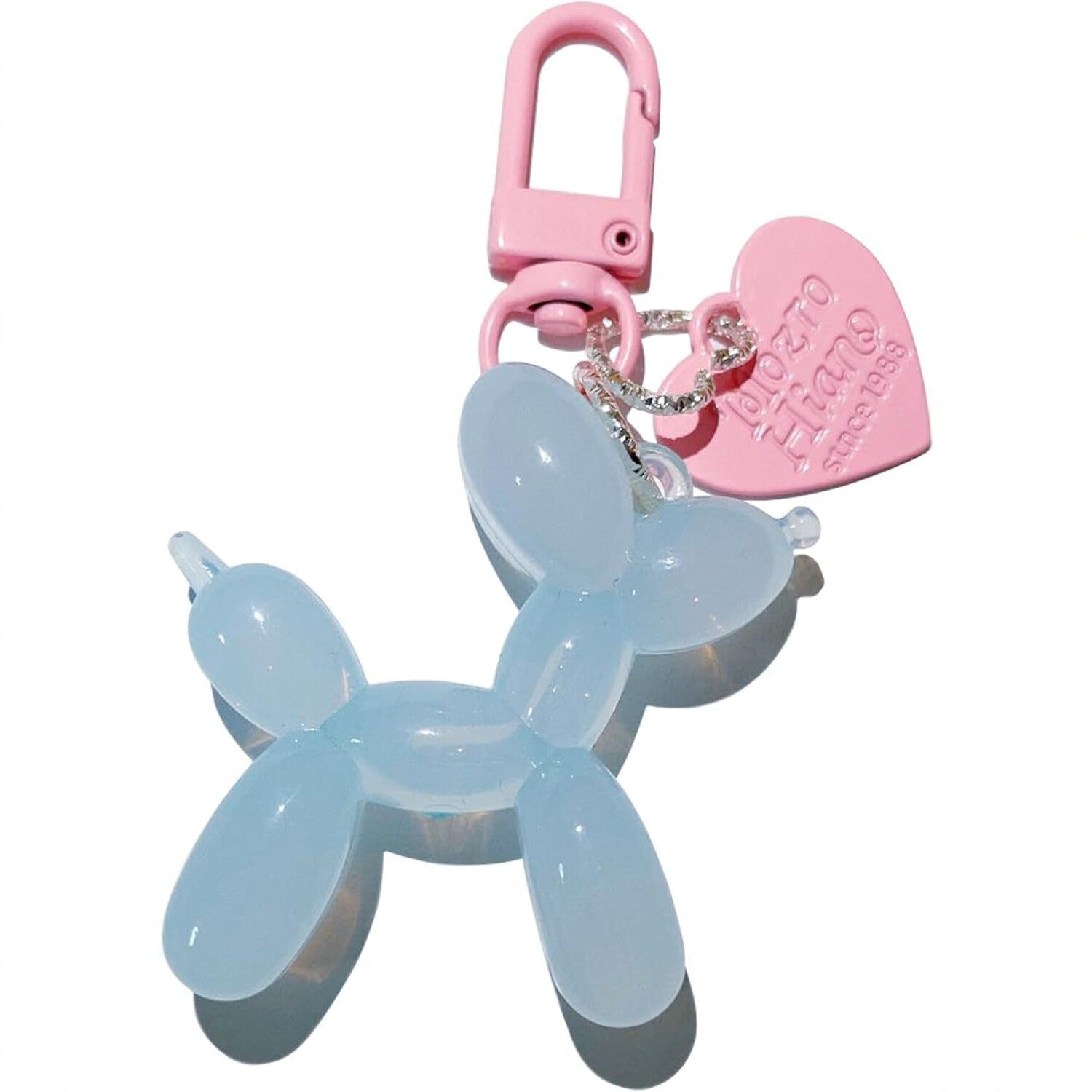 Blue Balloon Puppy Keychain MWK0002