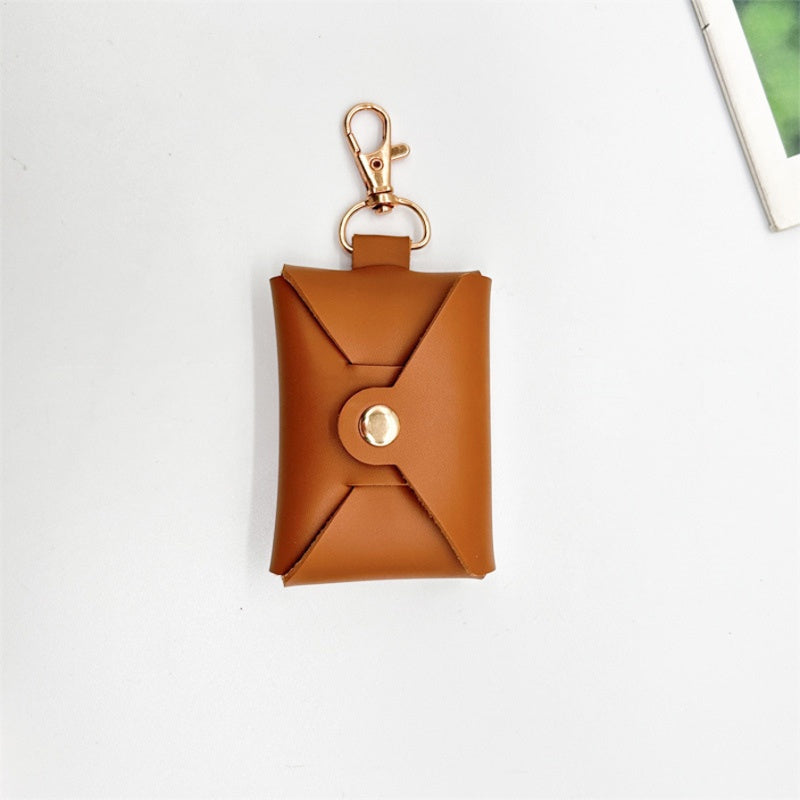 Brown Envelope Style Bagcharms MWK0051